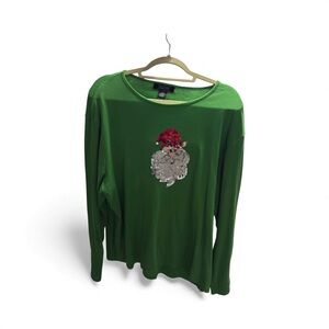 Christmas top, long sleeve, size xxl.